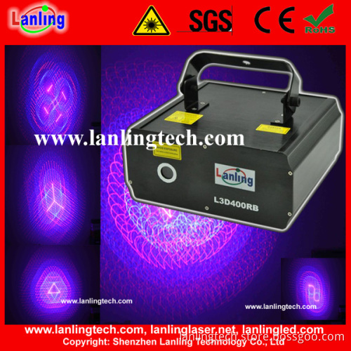 3D Night Club Laser Light/Laser Projector/ Laser Stage Lighting